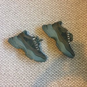 Jeffery Campbell Camo Sneakers Size 9.5